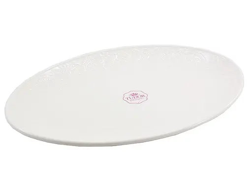 Блюдо овальне КОРОНА Tudor порцелянове 31 см (TU3159-1) - фото 3
