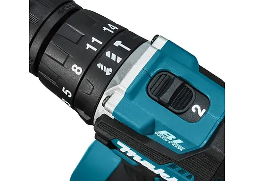 Makita Шуруповерт-дрель DHP487Z акум 18В 0-500/0-1700 об/мин 40/25Нм 1.4кг без АКБ и зарядного устройства - фото 4