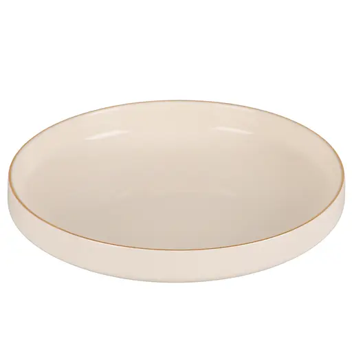 Тарелка Limited Edition Aria Gold 19 см бежевая (TRSC-GM2522-Y75SP) - фото 1