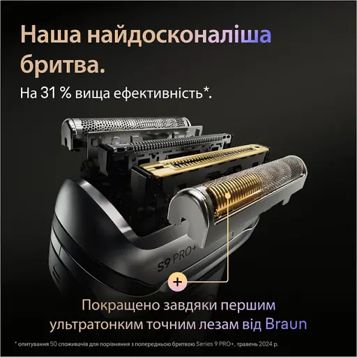 Змінна голівка для електробритви Braun Series 9, 96M (8700216555562) - фото 3
