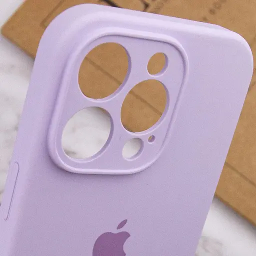 Чохол Epik Silicone Case Full Camera Protective (AA) для Apple iPhone 13 Pro (6.1) Бузковий/Lilac - фото 6