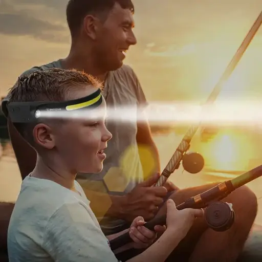 Ліхтар налобний акумуляторний із сенсором Westinghouse LED+COB WF218 - фото 5