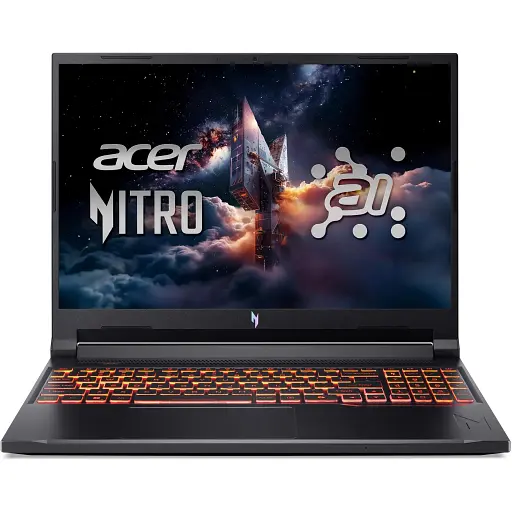Ноутбук Acer Nitro V 16 ANV16-42 16" WUXGA IPS AMD R7-260 16GB F1TB NVD5070-8 Lin чорний - фото 1