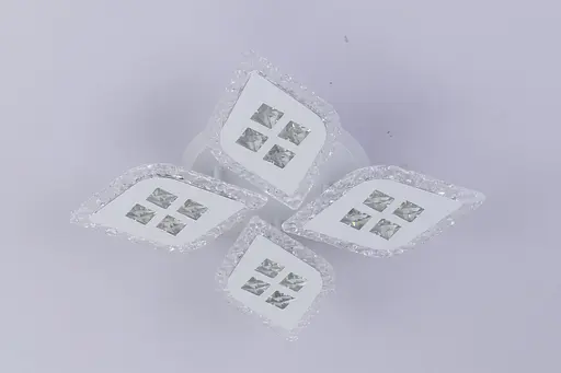 Люстра светодиодная VALESO V K39931-4 1 WT с пультом - фото 4