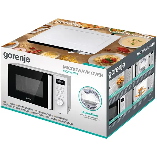 Мікрохвильова піч Gorenje MO20A3WH (M20XYZ) - фото 12