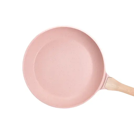 Набор универсальных сковородок ⌀ 20/24/28 см MGC алюминиевый с антипригарным покрытием 1,2/2/3 л. - фото 2