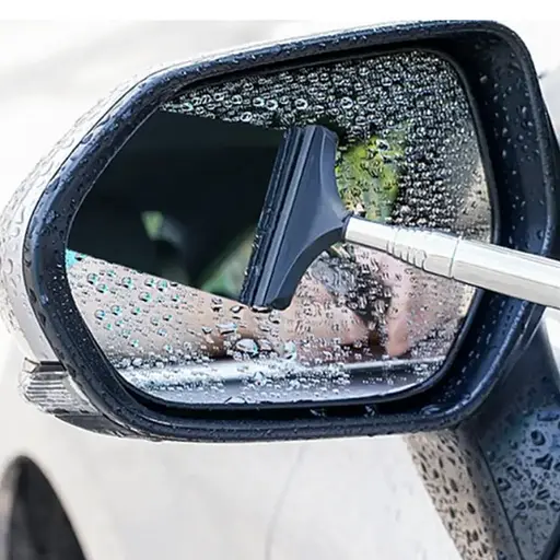 Автомобильный стеклоочиститель для зеркала заднего вида с телескопической штангой (до 98 см), 1 шт - фото 4
