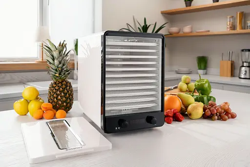 Сушарка Ardesto для продуктів FDB-1138 550 Вт піддонів 10+1 x 3 см пластик білий - фото 10