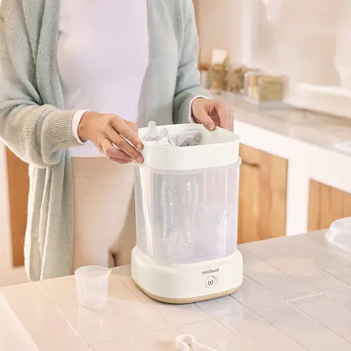 Стерилізатор на 5 пляшечок Miniland Mini Steamy (89687) - фото 6