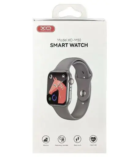 Часы умные XO m50 серебристые - фото 8