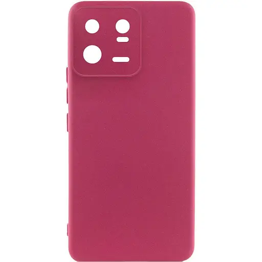 Чехол Silicone Cover Lakshmi Full Camera A для Xiaomi 13 Pro Бордовый / Marsala