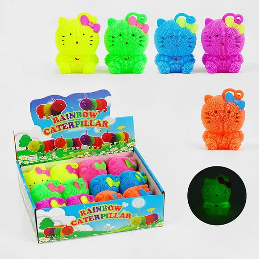 Антистрес Котик з підсвічуванням, C60455 (В асортименті) - фото 2