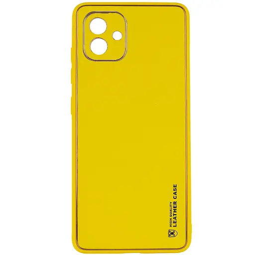 Чехол Epik кожаный Xshield для Samsung Galaxy A05 Желтый/Yellow