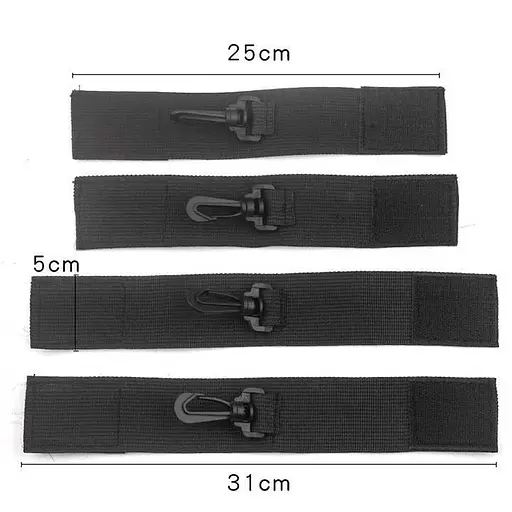 Фіксатори для рук і ніг BDSM-аксесуари для різних ігор Чорний K000380 - фото 3