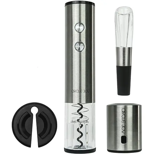Набор для вина Circle Joy CJ-TZ02 - Decanter Aerator + Wine Stopper + Bottle Opener