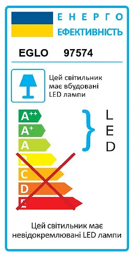 Світильник Eglo DUNDRY 97574 - фото 3