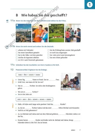 Pluspunkt Deutsch - Leben in Österreich A2. Arbeitsbuch mit Audio-mp-3 Download und Lösungen - фото 6