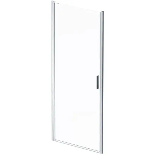 Душові двері AM.PM Gem 90x195 см скло прозоре хром матовий W90UG-090-1P-195MT, прозорий, хром матовий - фото 1