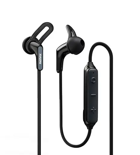 Вакуумні Bluetooth навушники гарнітура Remax RB-S27 Чорні - фото 4