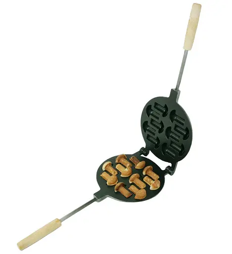 Форма для выпечки грибочков "Гвоздики" с антипригарным / тефлоновым покрытием - 10 грибочков, ХЕАЗ 81867 - фото 2