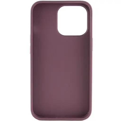 Чохол Epik TPU Bonbon Metal Style для Apple iPhone 13 Pro Max 6.7 Бордовий/Plum - фото 3
