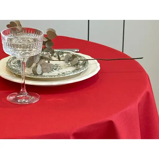 Скатертина  Ecotton Duck водовідштовхувальна 170х220 см Red (25330)