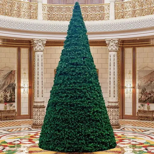 Ялинка штучна Hvoya вулична конусна 5 м