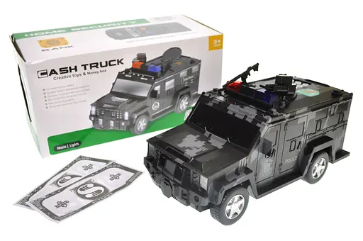 Скарбничка-сейф машина із кодом, 30x15.5x15.5 см, 6688-19