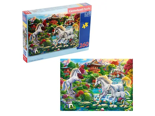 Пазли Castorland Сад єдинорогів, 260 елементів, 32x23 см, B-27590 - фото 2