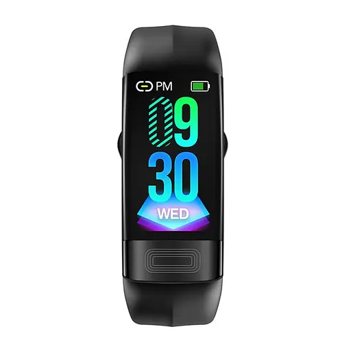 Умный фитнес браслет Lemfo P11 с датчиком ЭКГ (Черный) - фото 3