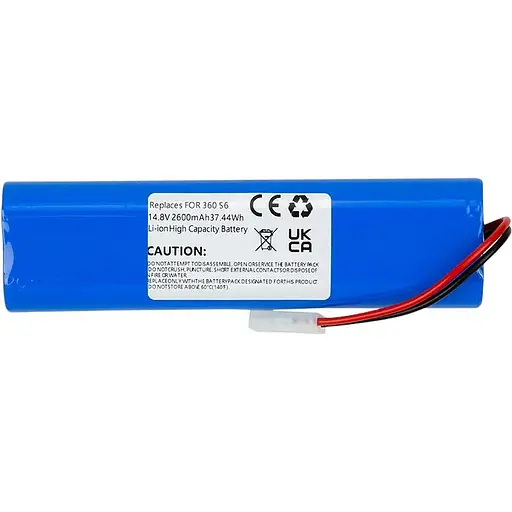 Аккумулятор PowerPlant для пылесоса 360 Robot Vacuum Cleaner S6 14.8 V 2600 mAh