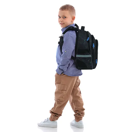 Рюкзак GoPack Education 2606S Win The Game Черный (GO26-2606S-5) - фото 19