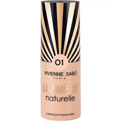 Тональный крем с эффектом сияния Vivienne Sabo Lumiere naturel тон 01, 25 мл  - фото 1