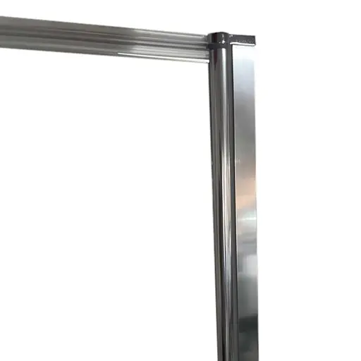 Шторки стеклянные на ванну Koer SR BS05-90x140-TR-01 прозрачное стекло Easy Clean 6 мм, хром KR5372, Универсальная, прозрачный, хром - фото 7