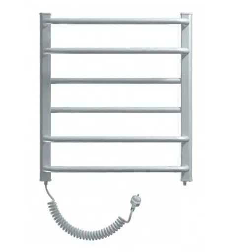 Рушникосушарка електрична Heizung EU 6/55 ліва з терморегулятором 660x550 мм 30412 - фото 1