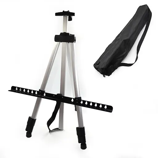 Мольберт треножный портативный, 51-165 см, алюминиевый
