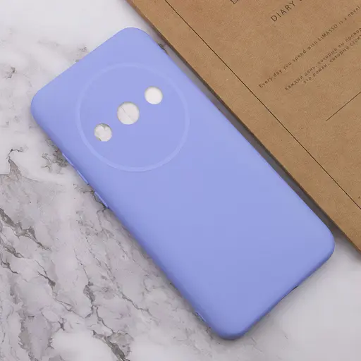 Чехол Lakshmi Silicone Cover Full Camera AA для Xiaomi Redmi A3 Сиреневый/Dasheen - фото 4