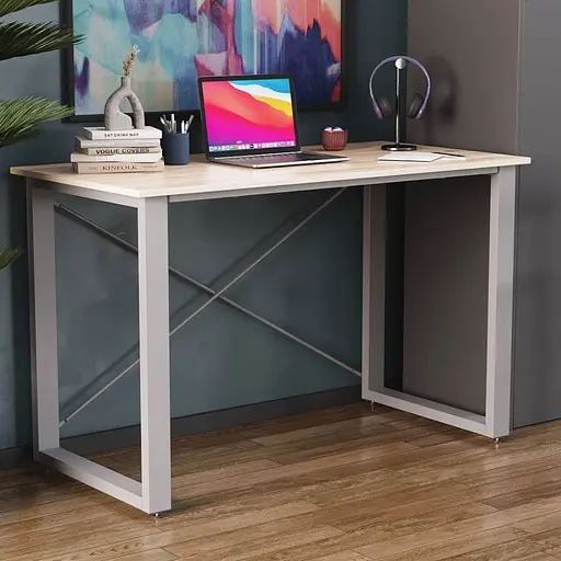 Письменный стол Ferrum-decor Драйв 750x1200x600 Серый металл ДСП Дуб Сан-Марино 16 мм (FRD-103116)