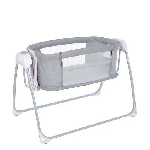 Кроватка-люлька Mastela 8901 с пультом управления серый - фото 3