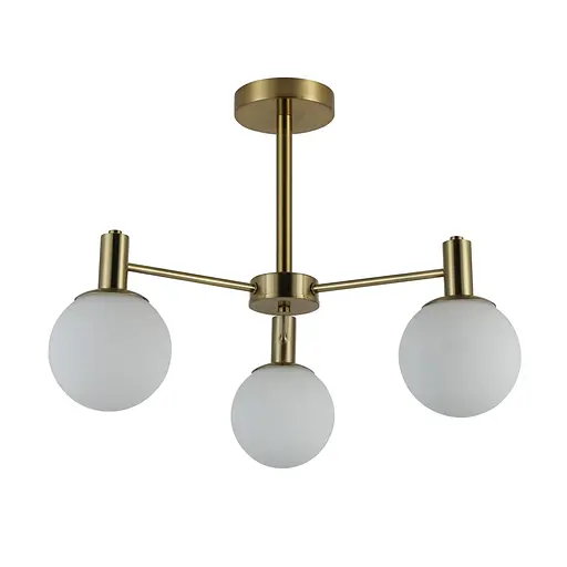 Накладний світильник Ardero BL1530 NEAPOL під лампу золото білий - фото 2