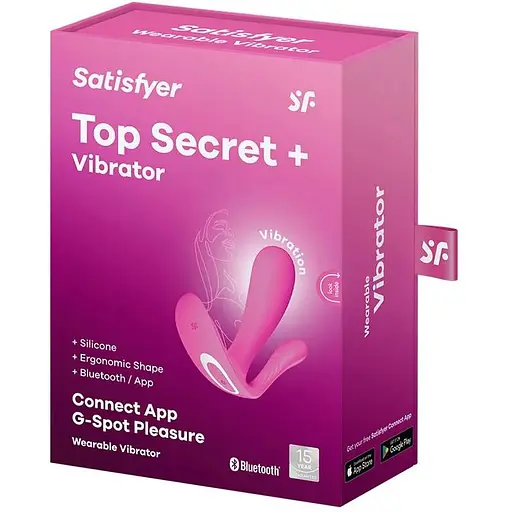 Смарт-вібратор у трусики Satisfyer Top Secret Pink - фото 7