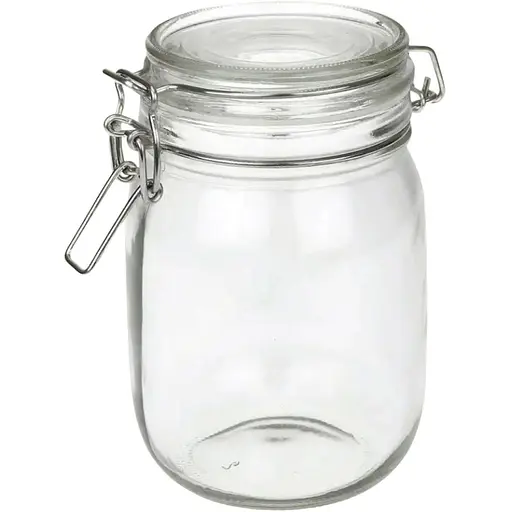 Ємність Vittora скляна з бугельним замком 1500 мл VT-7415 (124993)