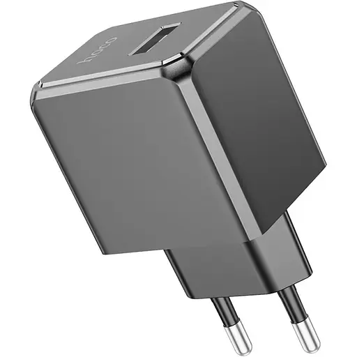 Сетевое зарядное устройство Hoco CS11A 1USB 10.5W 5V/2.1A Black - фото 3