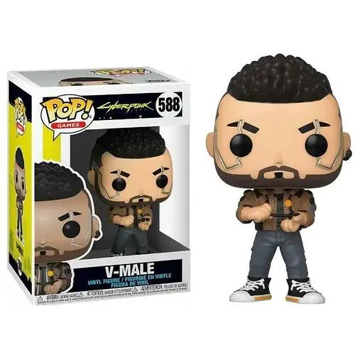 Фігурка Funko Pop В-Крейда Кіберпанк 2077 Cyberpunk 2077 V-Male 10см CP VM 588 - фото 1