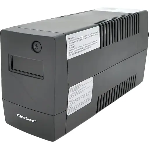 ИБП Qoltec QLT600 (360W) Proxima-L, LED, AVR, 2st, 2xSCHUKO socket, 1x12V7Ah, plastik Case, Q4