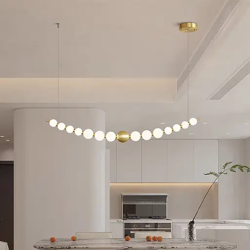 Люстра современная подвесная жемчужина VALESO G3872-15 Copper 27W - фото 2