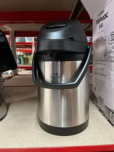 Термос помповый вакуумный 3.0л MT-0935 - фото 2