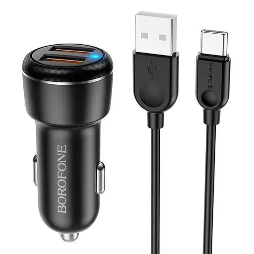Зарядное устройство Borofone BZ17 Type-C QC3.0 18W - фото 3