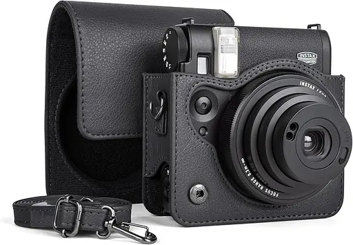 Подарочный набор Камера Fujifilm Instax Mini 99, Фотобумага 20шт, Чехол, Фотоальбом на 108 фото Черный - фото 4