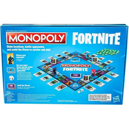 Настольная игра Hasbro Monopoly Game Fortnite 0503 - фото 5